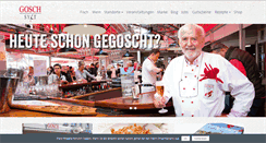 Desktop Screenshot of gosch.de