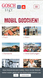 Mobile Screenshot of gosch.de